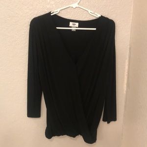 2/$7 💗 Black 3/4 Sleeve Blouse